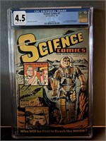 Science Comics 1 CGC 4.5