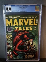 Marvel Tales 107 Nice Pre-Code Horror CGC 8.0
