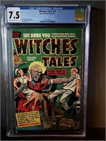 Witches Tales 11 Nice Pre-code Horror CGC 7.5