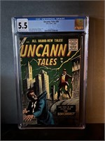 Uncanny Tales 36 CGC 5.5