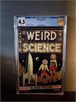 Weird Science 7 CGC 4.5 EC Comics Pre-Code