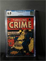 Thrilling Crime Cases 43 CGC 6.0 L.B. Cole Art