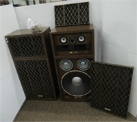 Vintage Sony High End Speaker Set SS0870-W and
