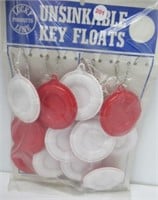 Vintage Unsinkable Key Floats Key Chain Sales