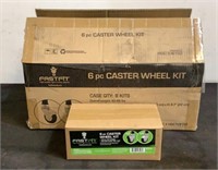 (7) Fast Fit 6 pc Caster Wheel Kits