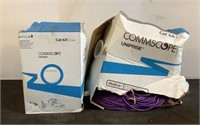 (2) Commscope 1,000' Boxes of Cat6 Cable