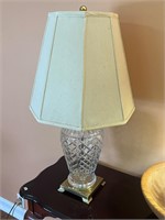 WATERFORD CRYSTAL Lamp marked