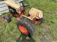 case lawn tractor, mower deck, no battery