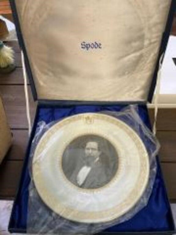 Spode Charles Dickens Plate in box