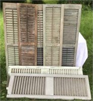 Vintage Wooden Shutters (7) Right from the Barn