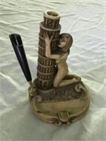 A Luccheri Italian Nude Art Pen Holder