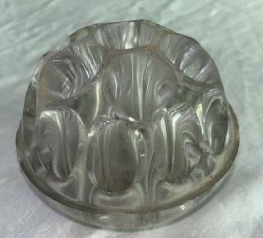 Glass Flower Stem Holder - Frog Art Glass