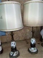 Vintage Lamps Matching Pair