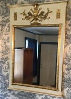 Vintage Mirror w/ Frame & Gold Trim - Very Nice!