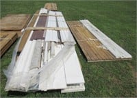 Large group of various building materials