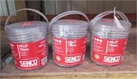 (3) Containers of Senco #8x3" 76mm composite