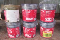 (6) Containers of Senco #8x2 1/2" 63mm composite