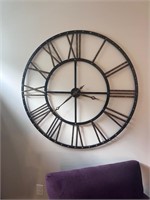 44.5 Acerra Metal Wall Clock
