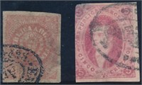 ARGENTINA #714 & #715 USED AVE-FINE