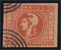 ARGENTINA BUENOS AIRES #11a USED VF