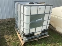 1000L Plastic Tank with Cage
