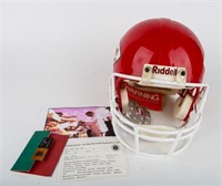 Joe Montana Autographed Riddell Football Helmet