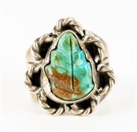 Jewelry Sterling Silver & Turquoise Ring