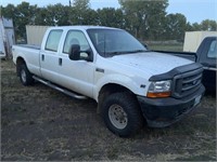 2001 ford F350,  V10 gas. Not Saftied