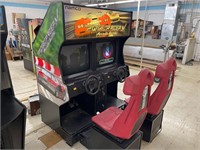 2001 Namco RIDGE RACER V twin racing arcade game