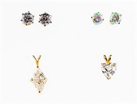 Jewelry 10k / 14k Pendants & Earrings
