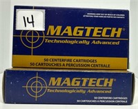 (100) Rounds Magtech 32 Auto FMJ.
