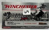 (20) Rounds Winchester 300 Win Mag.