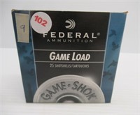 (25) Rounds of Federal Game Load 12 Gauge Shells.