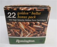 Approximately (550) Rounds of .22 Cal. Golden