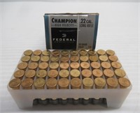 (50) Rounds of Federal Champion .22 Cal. Ammo.