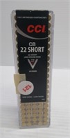 (100) Rounds of CCI Mini Mag .22 LR HP Short