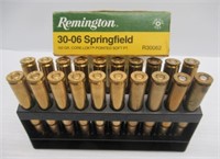 (20) Rounds of Remington High Velocity 30-06