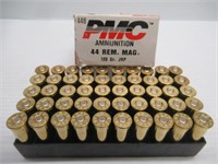 (50) PMC Box Brass JHP .44 Cal.