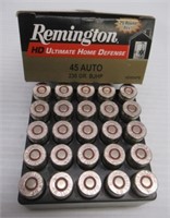 (25) Rounds of Remington Ultimate Home Defense