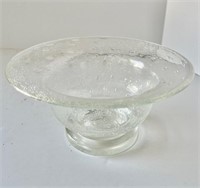 Bubble Glass Bowl 8”