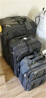 3 Pc. Softsided Luggage Set (needs cleaned)