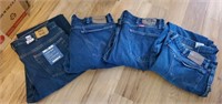 Lot of Men's Blue Jeans 38X30.