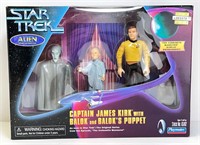 Captain James Kirk With Balok And Balok’s Puppet