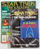 Vintage Star Trek Magazines & Book