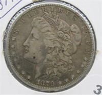 1879-S Morgan Silver Dollar.