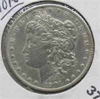 1901-O Morgan Silver Dollar.