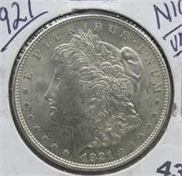 1921 Morgan Silver Dollar. Nice/UNC.