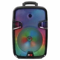 QFX 12" Portable Bluetooth Speaker w/ Party Lights