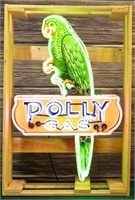 Neon Sign ‘Polly Gas’ in Crate