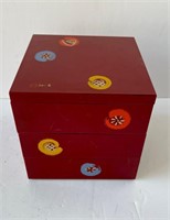 Vintage Oriental Stackable Trinket Box